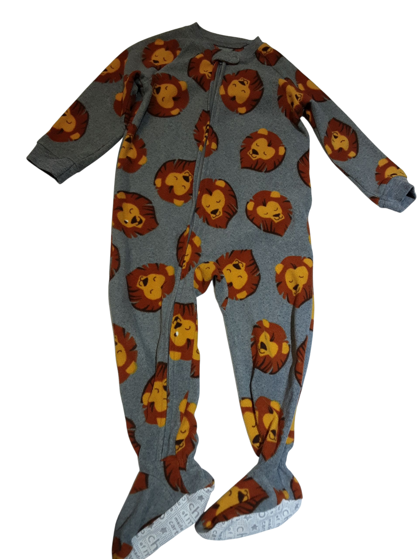Rawr Sleepy Lion Fleece Sleeper size 2