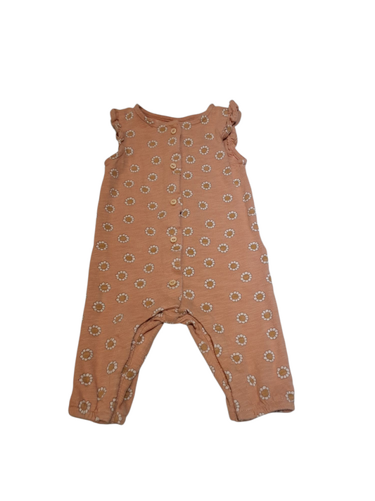 Floral Romper 2/4 Months