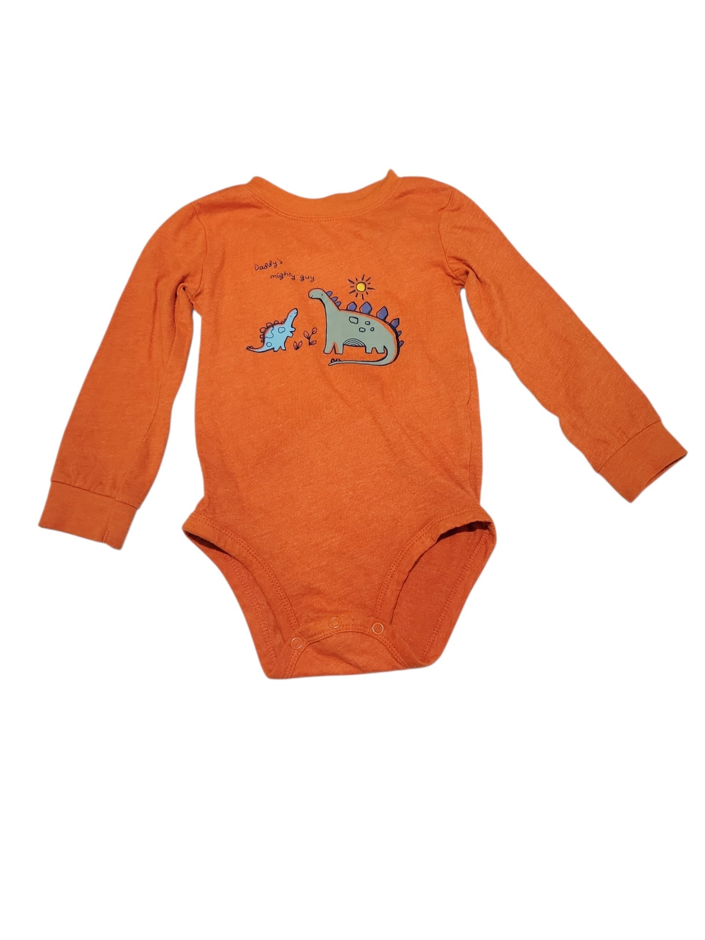Daddy's Mighty Guy onesie 24m