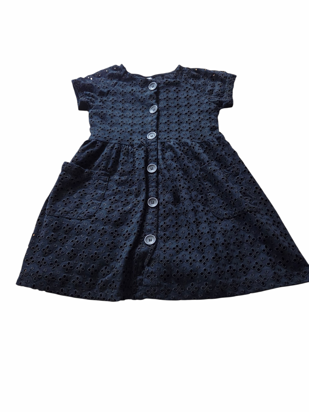 Black eyelet sz 7