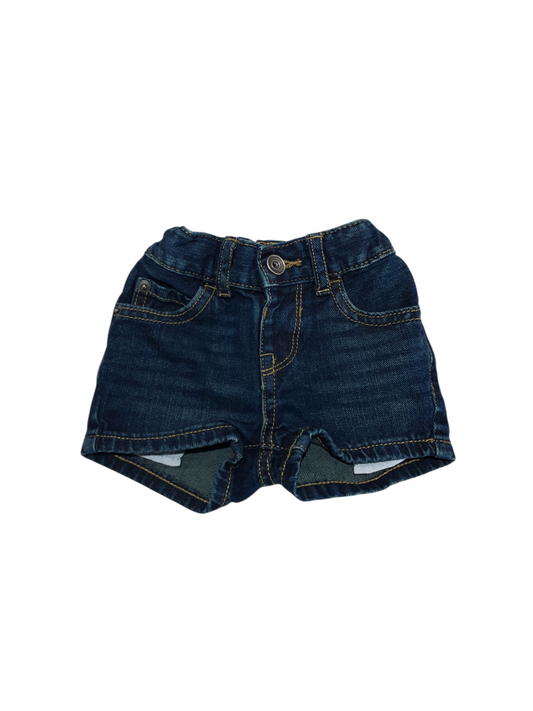 Jean shorts size 6-9m