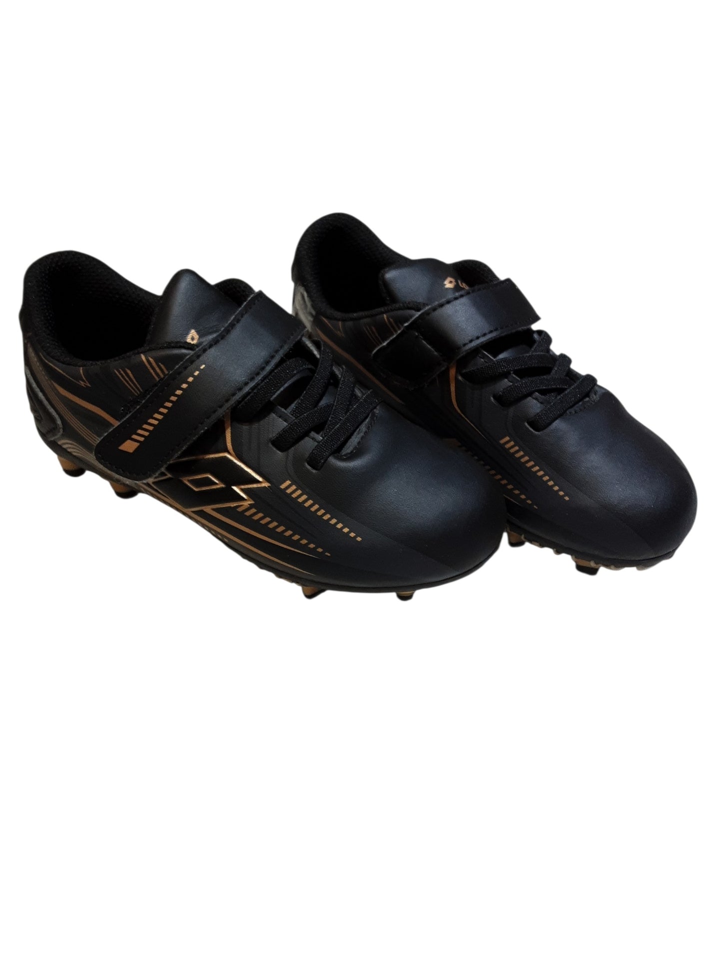 Black & Gold New Soccer Cleats size 12