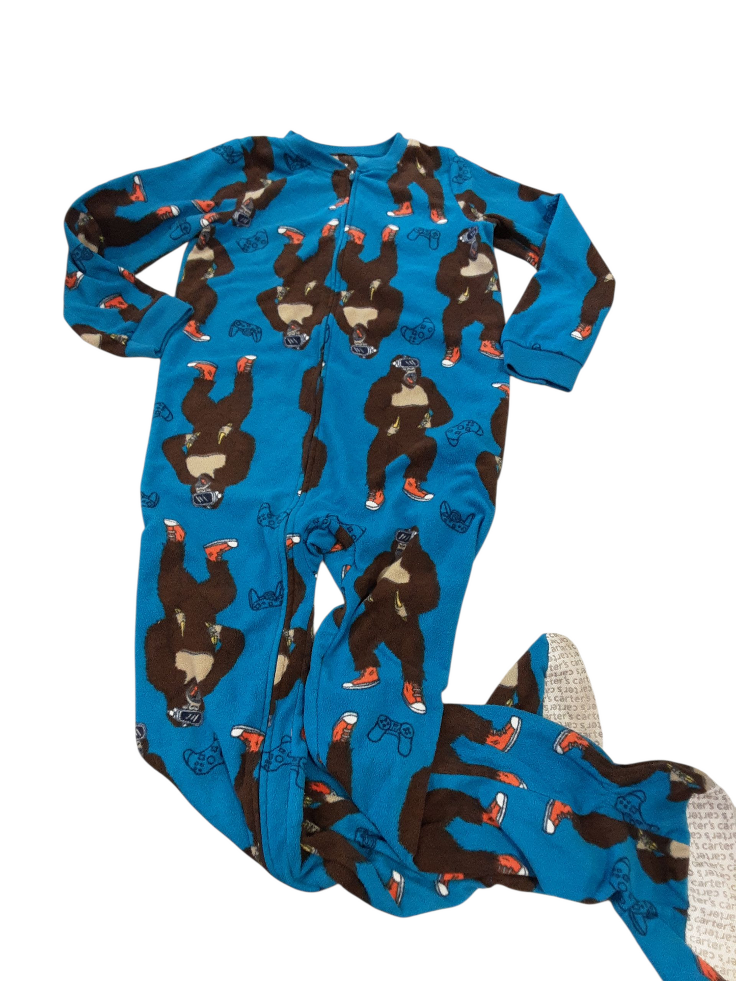 Gorilla Fleece Sleeper size 8