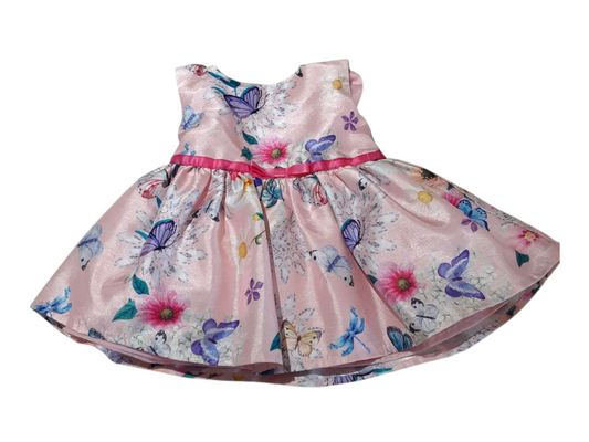 Fancy Floral Dress, size 0-3m