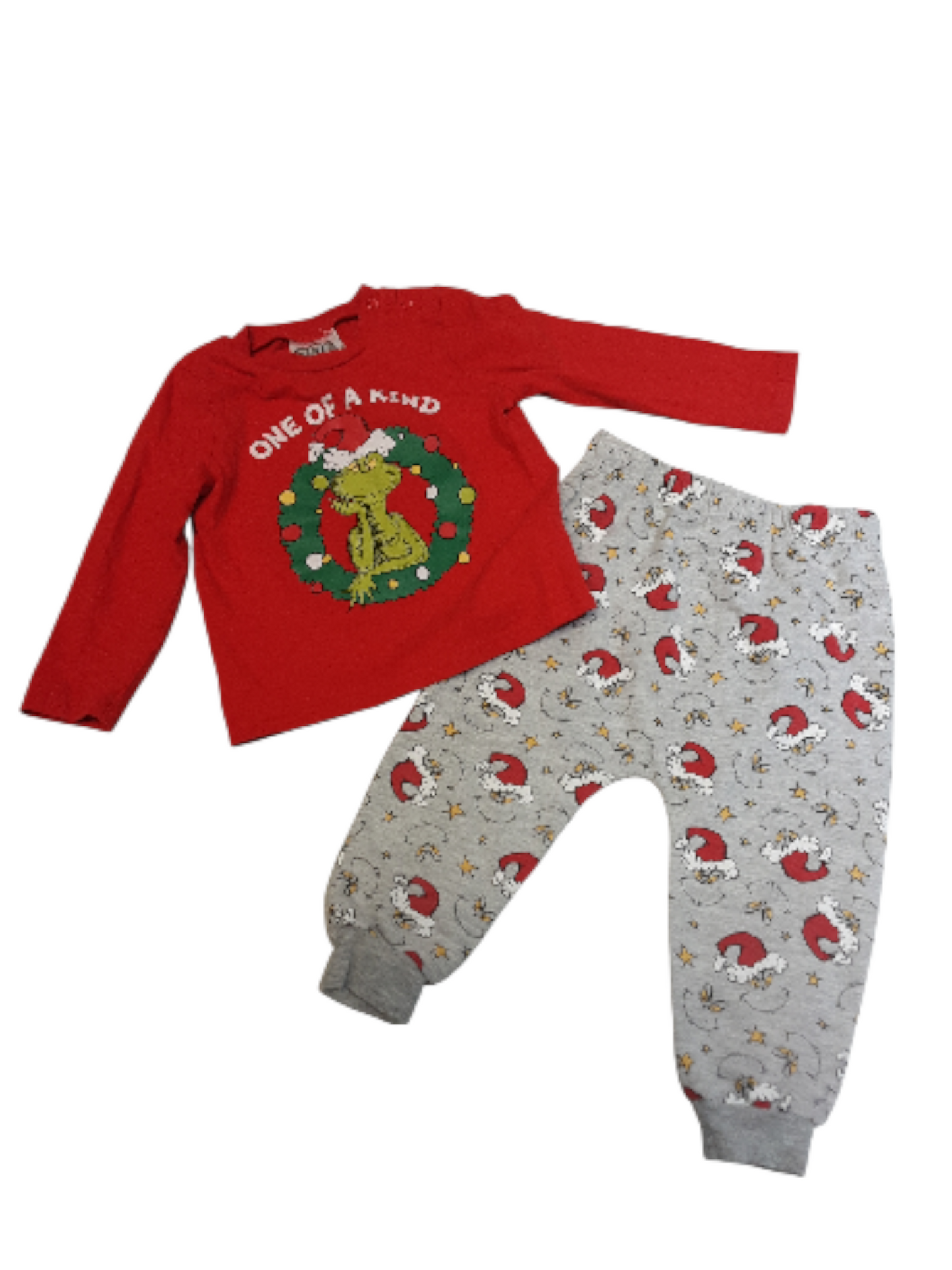 One of a Kind Grinch Pajamas size 24months