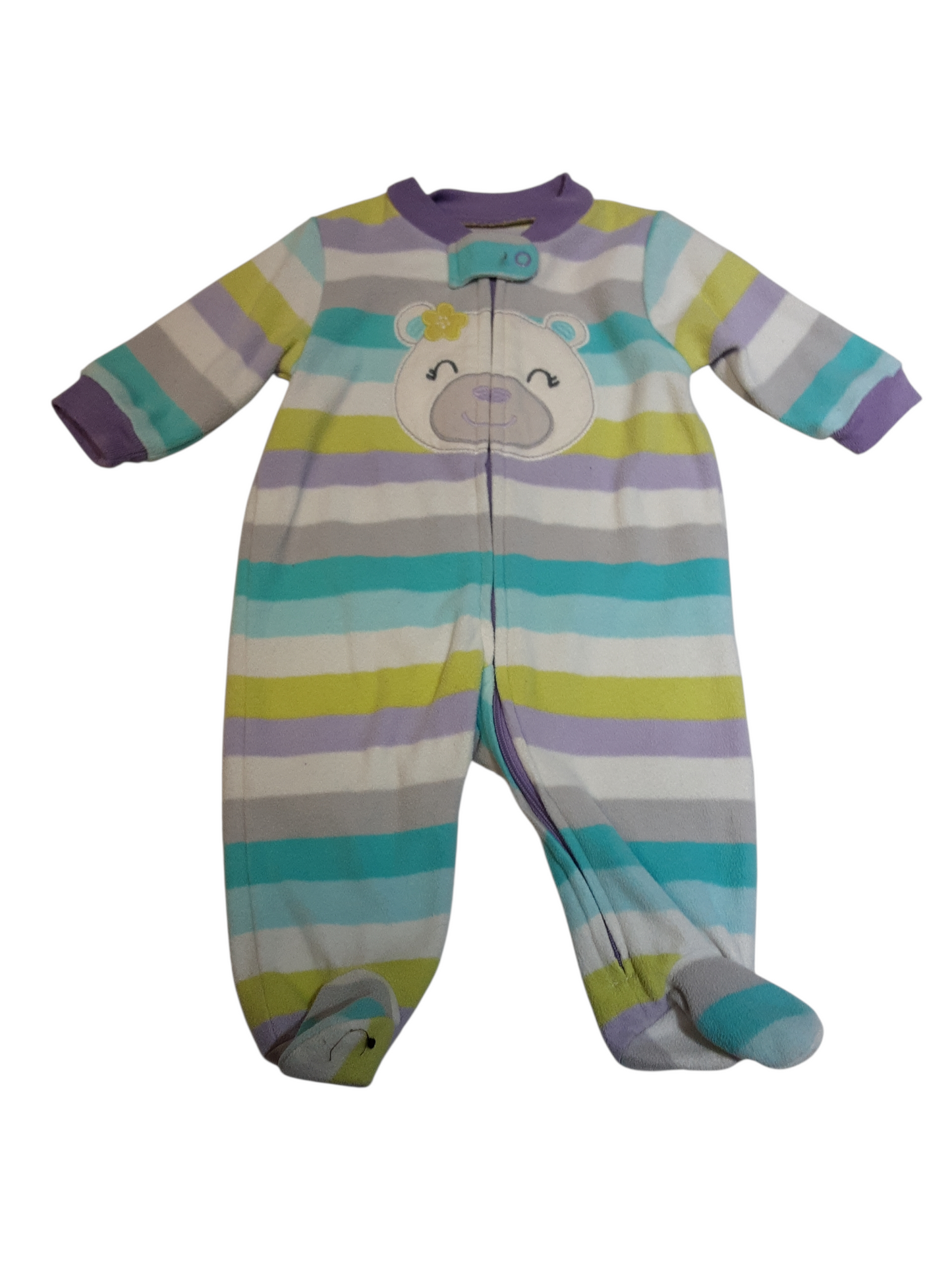 Striped Bear Sleeper size 3months