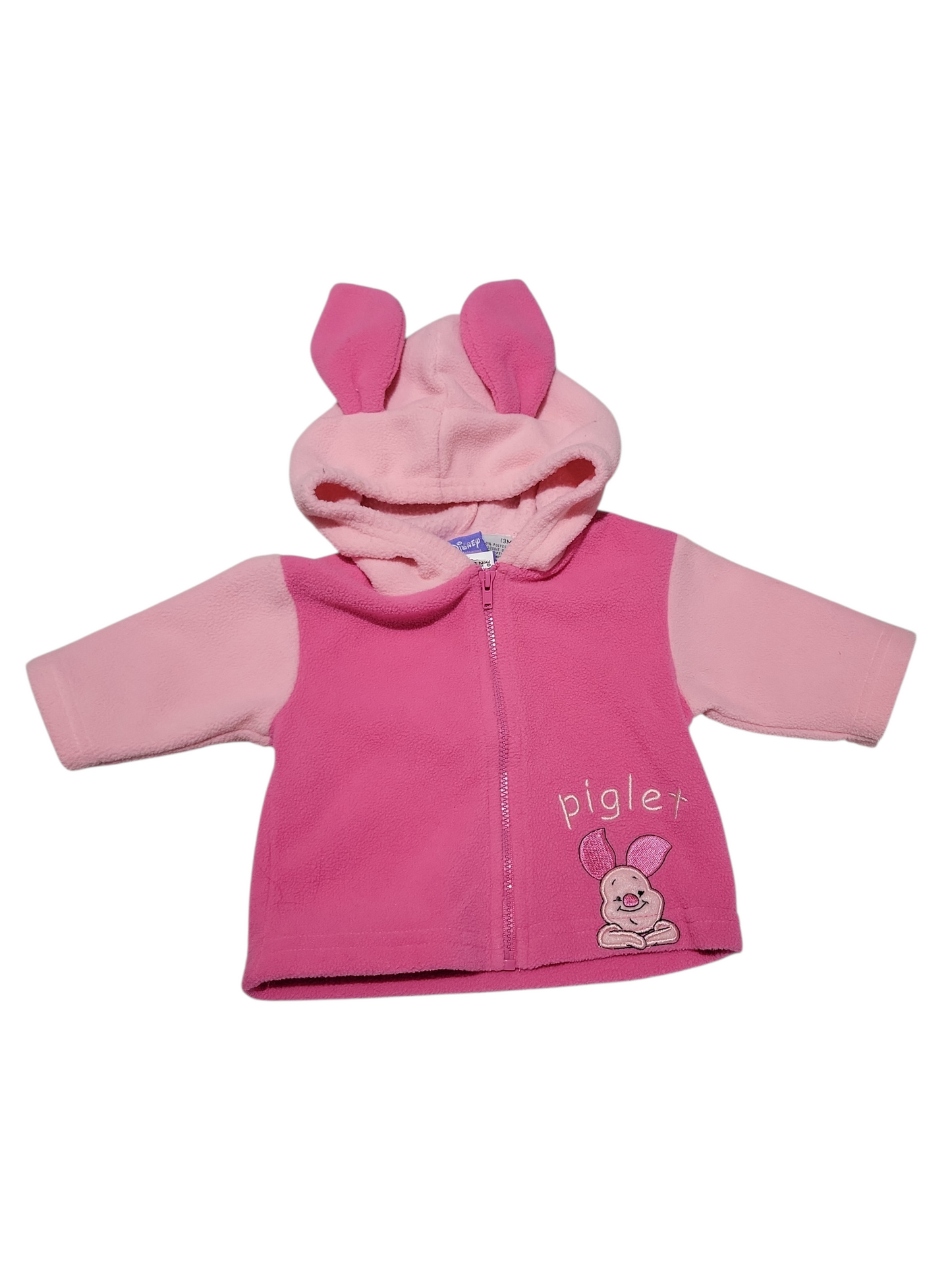 Piglet fleece sweater 3-6m