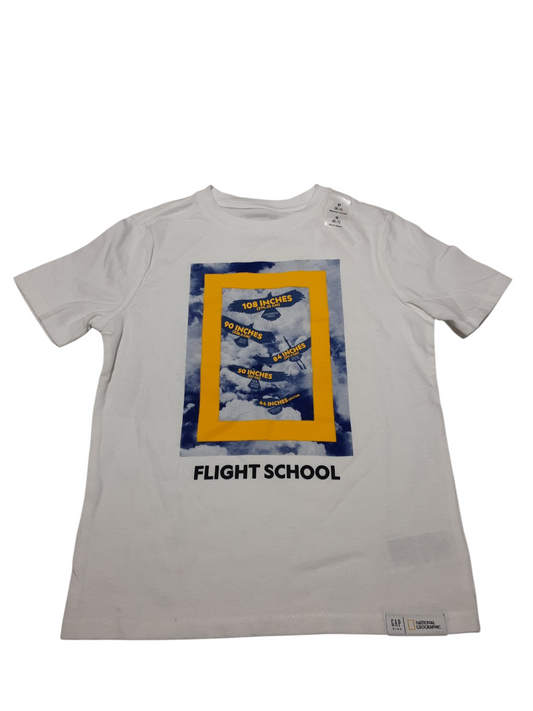 Flight school tshirt size 6