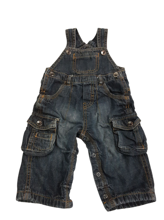Denim Overalls,  size  6-9months