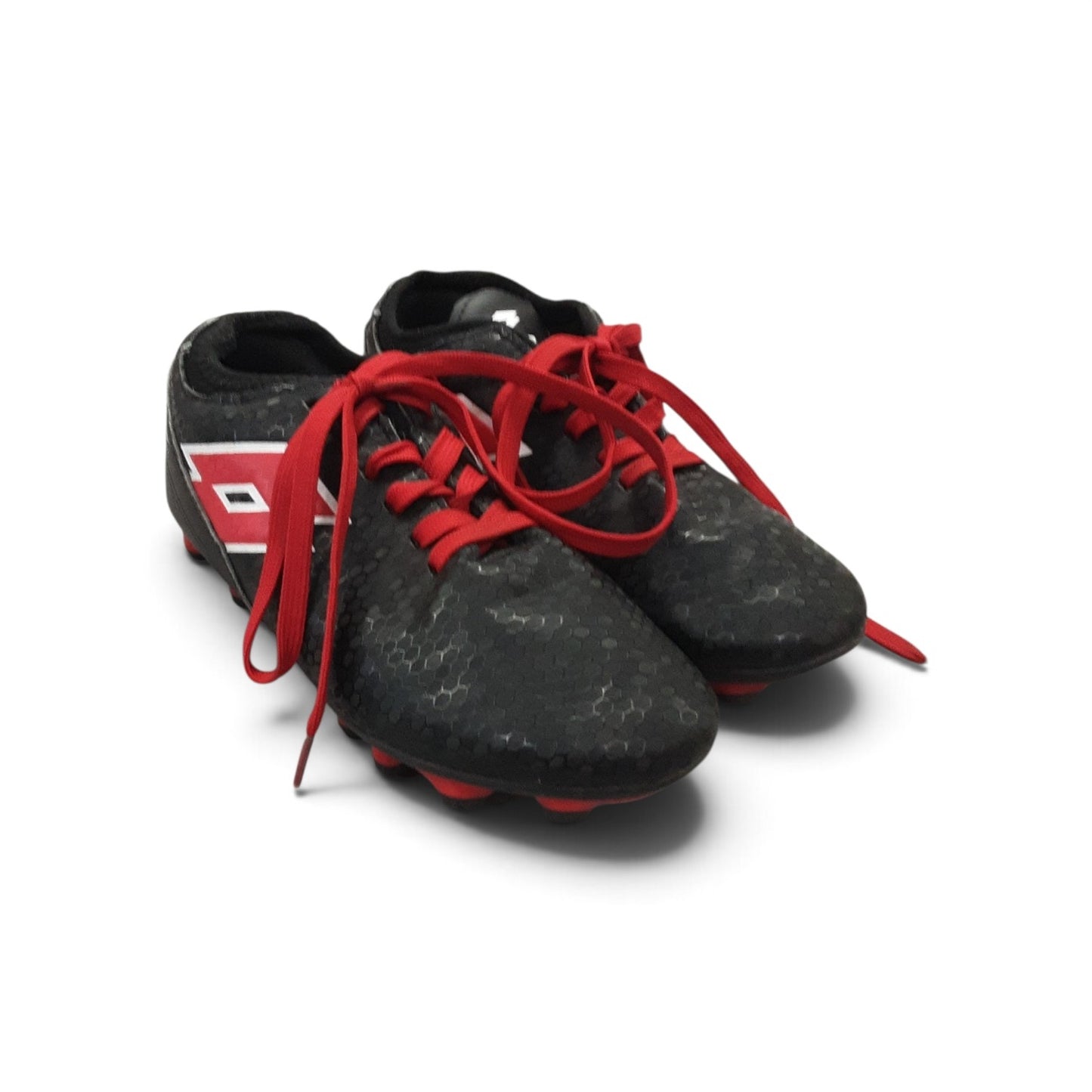 Black and Red Soccer Cleat size 5