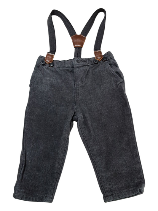 Tweed Pants & Suspenders, size 9m