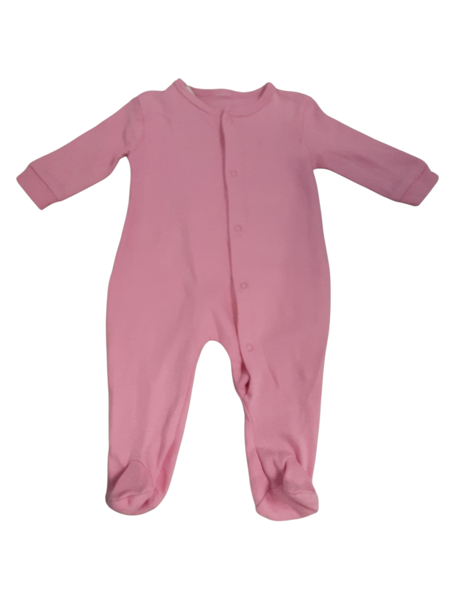 Pink cotton sleeper size 3-6months