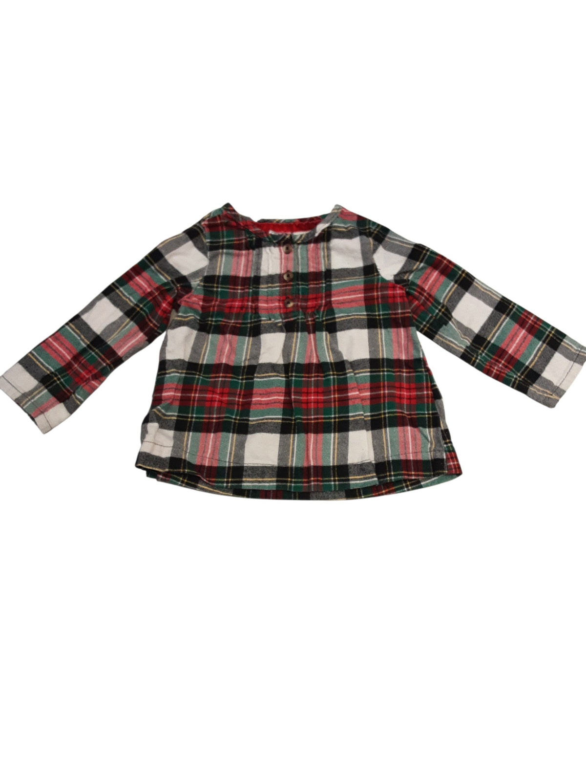 Cozy plaid size 12m