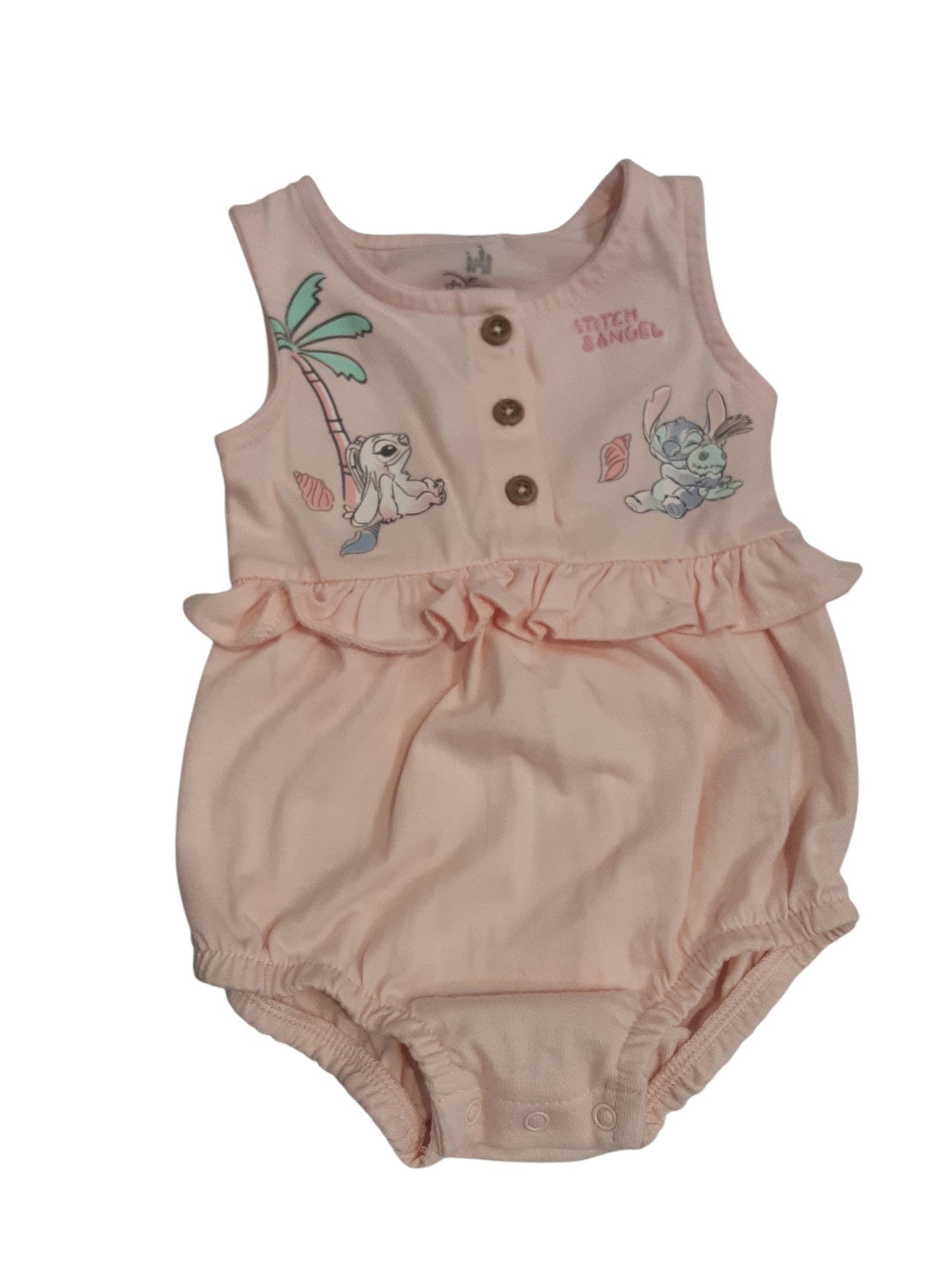 Stitch & Angel romper size 3-6months