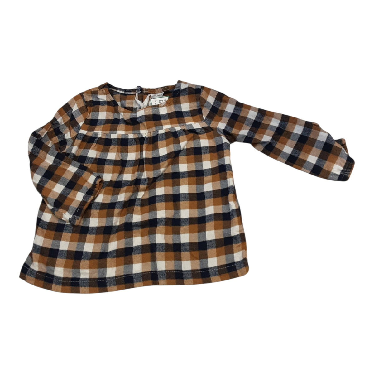 Autumn plaid size 12m