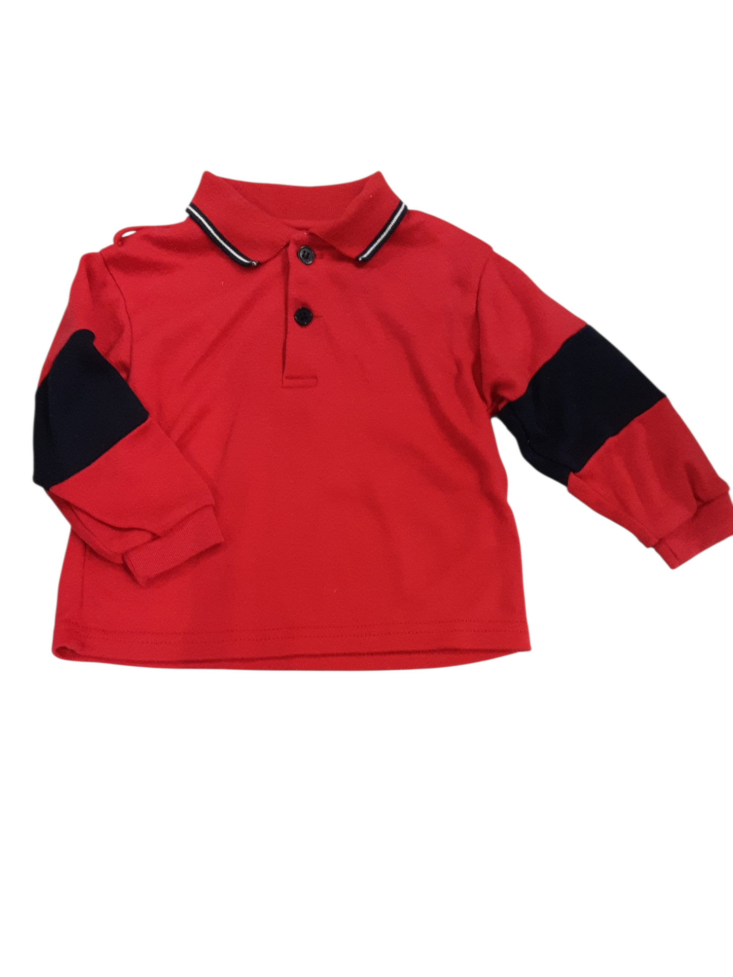 Red Polo top size 12months