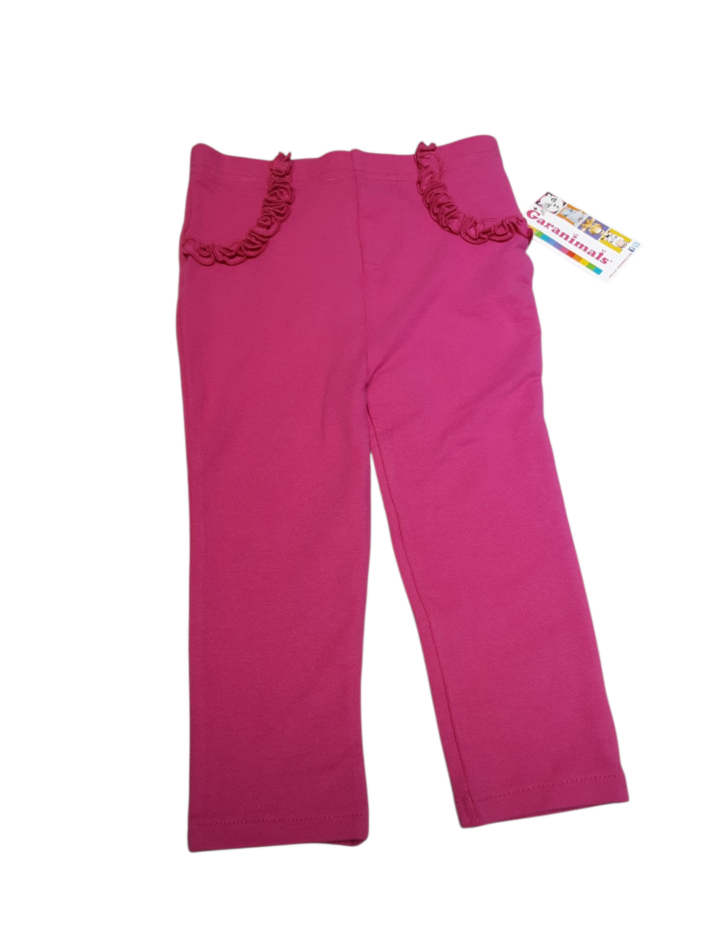 New ruffled hot pink pants size 24months