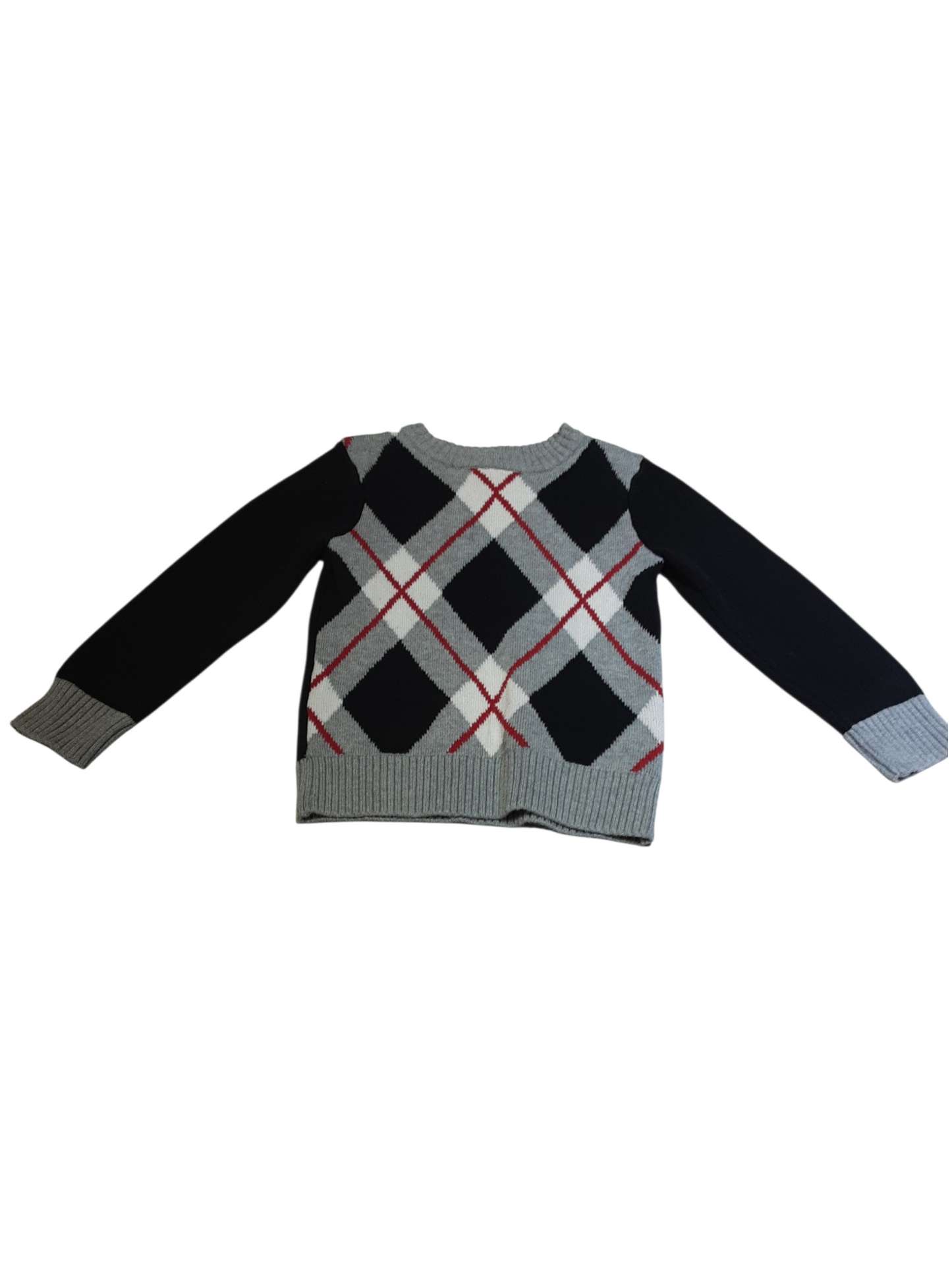 Plaid sweater size 6