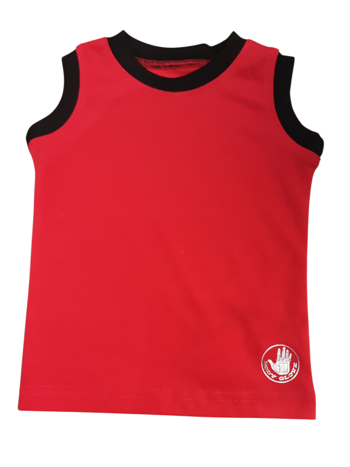 Red&Black tank size 3-6months