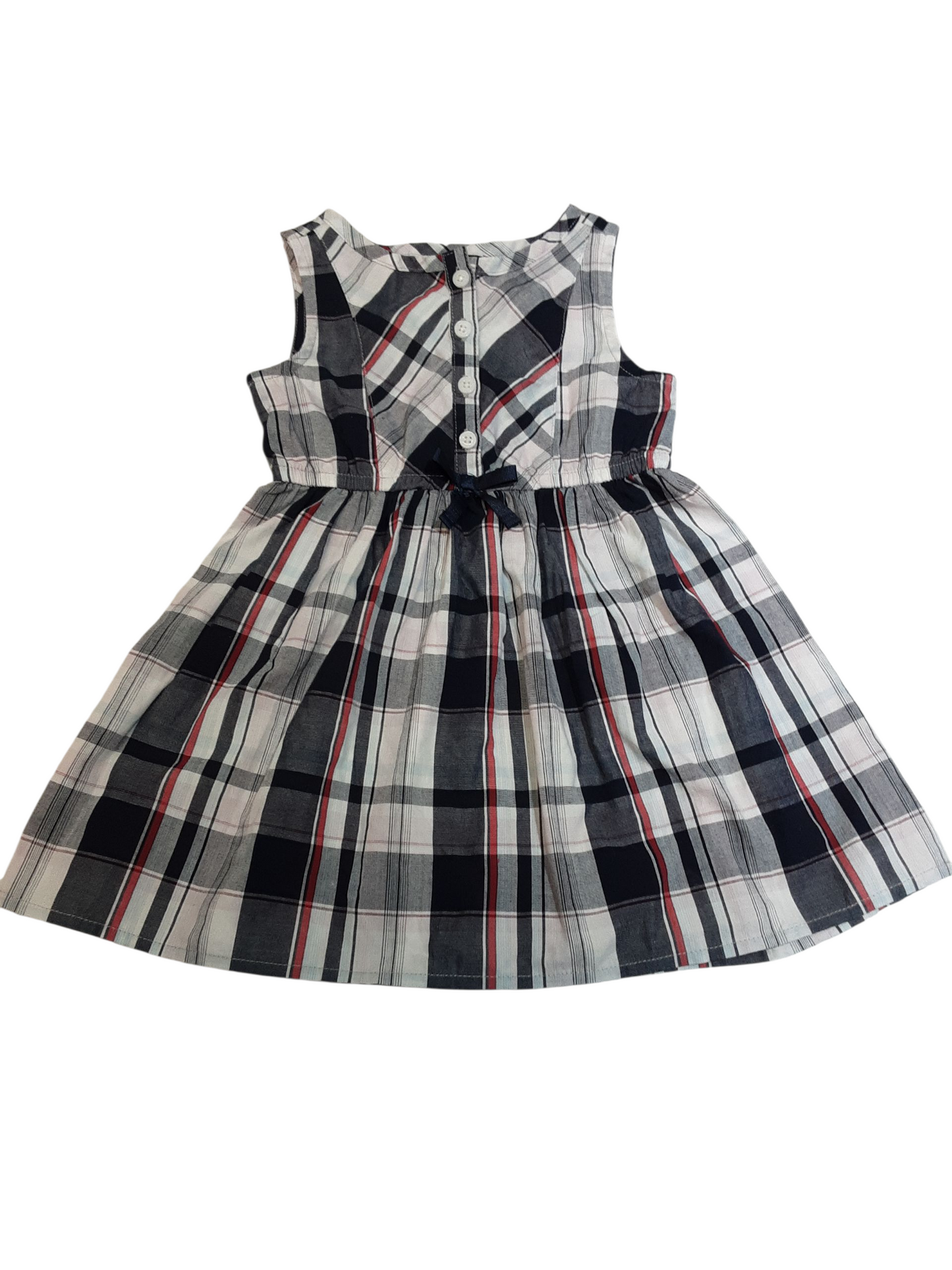 Plaid cotton sundress size 2