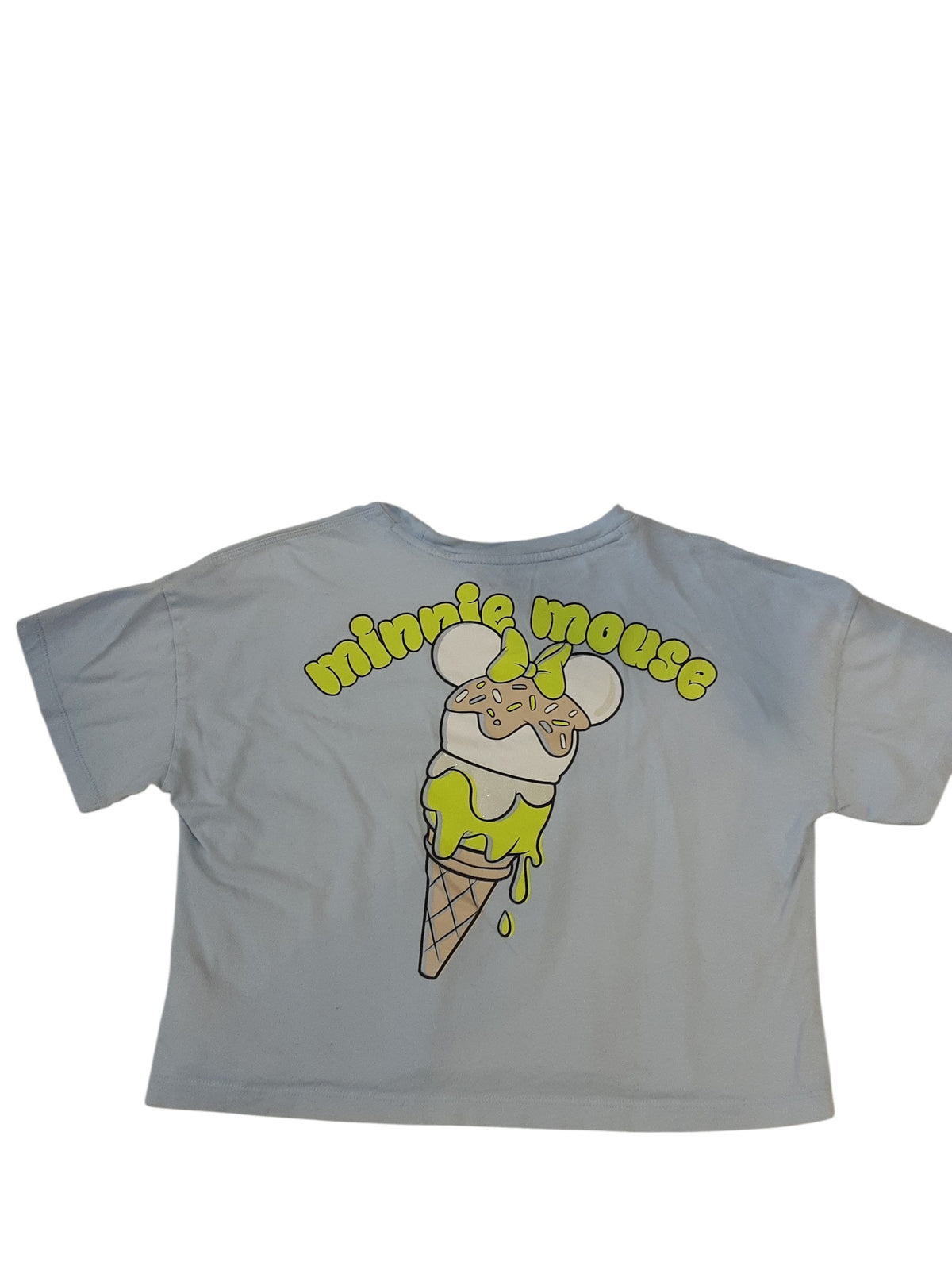 Minnie Ice Cream cropped tshirt size 12