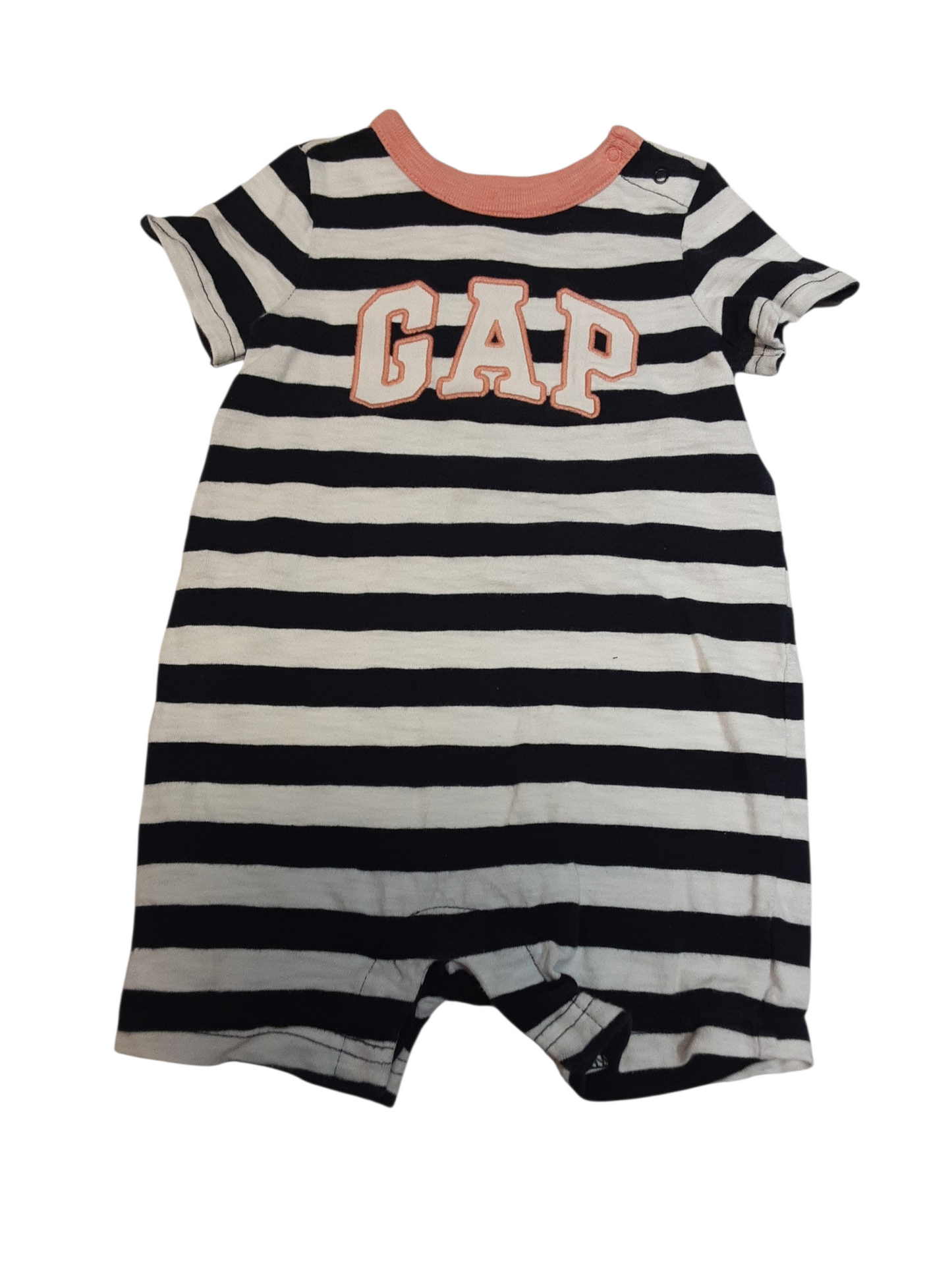 Striped Romper- size 6-12months