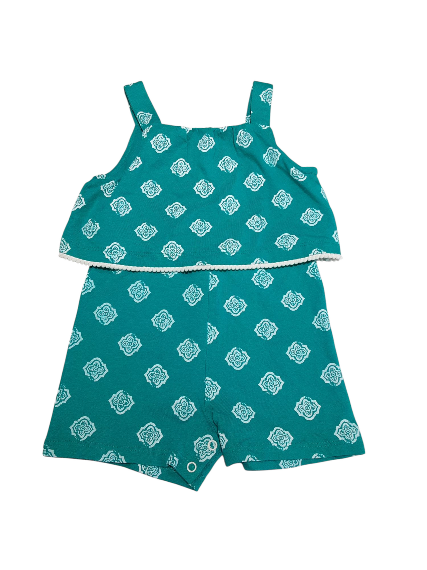 Patterned romper size 2