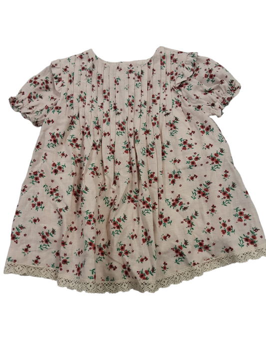 Spring floral dress size 6-9months