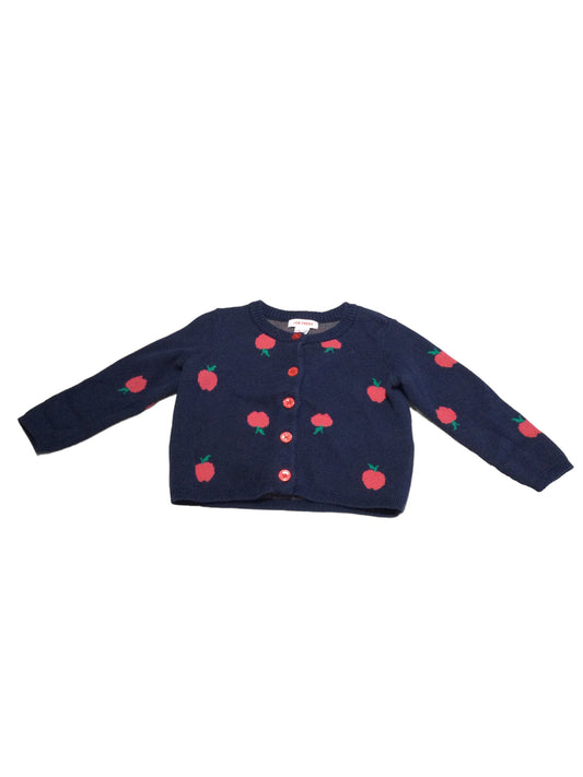 Apple Cardigan, size 6-12m