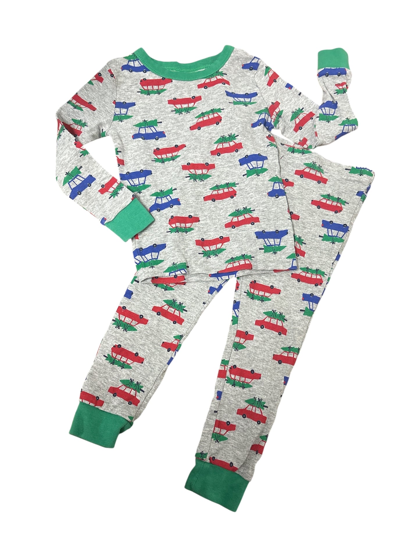 Christmas Tree Hauling pjs size 3