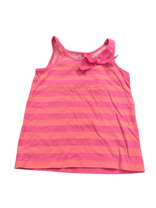 Pink Striped Tank Size 2