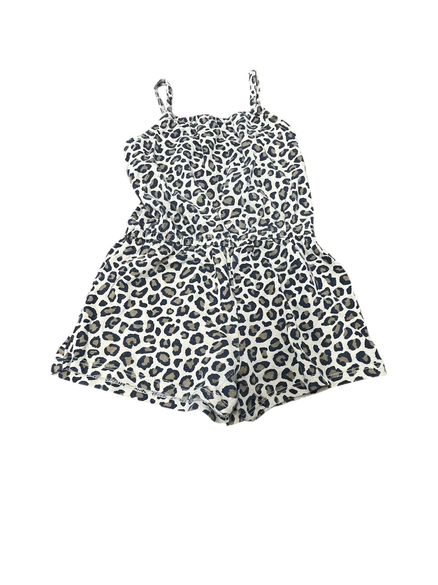 Cheetah Print Romper 2
