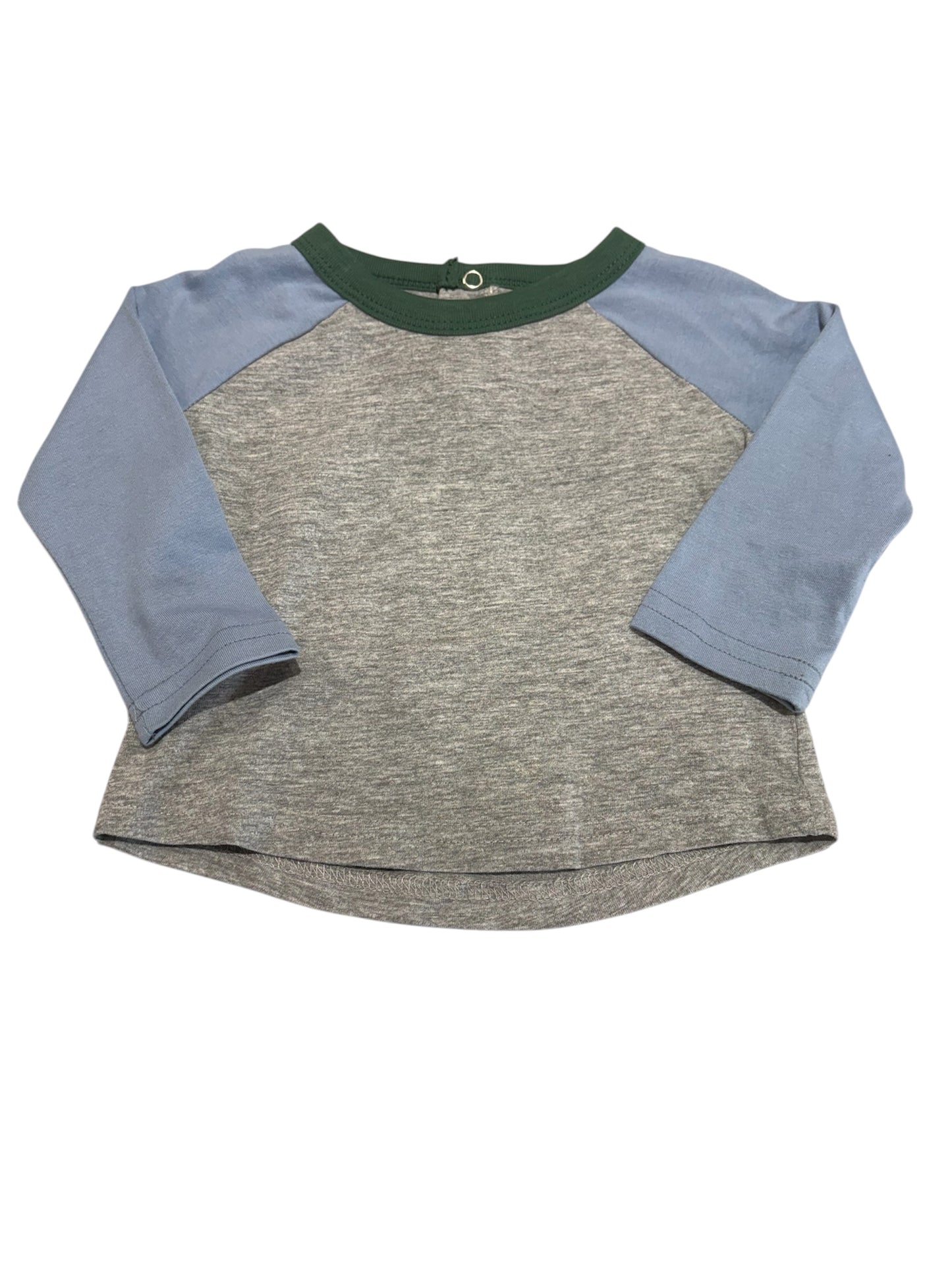 Colour block long sleeve 12-18m