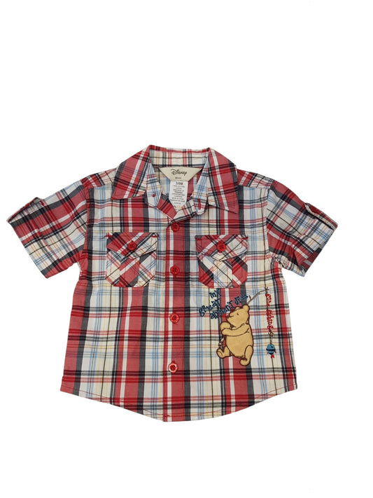 My Great Adventure-Gone Fishing Button Up size 3-6months