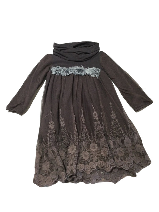 Brown Lace Dress, size 3T