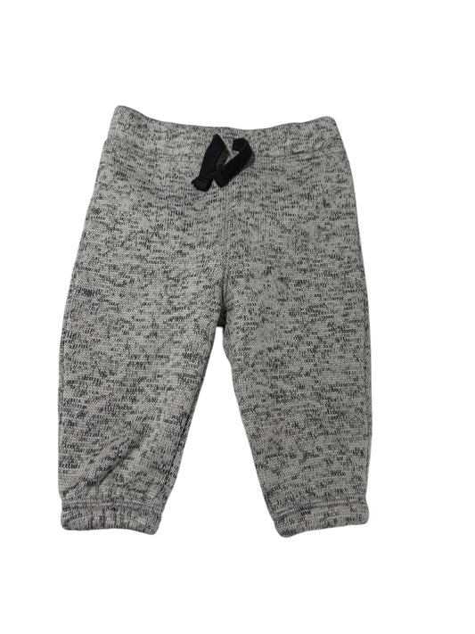 Grey knit comfy pants 3-6m