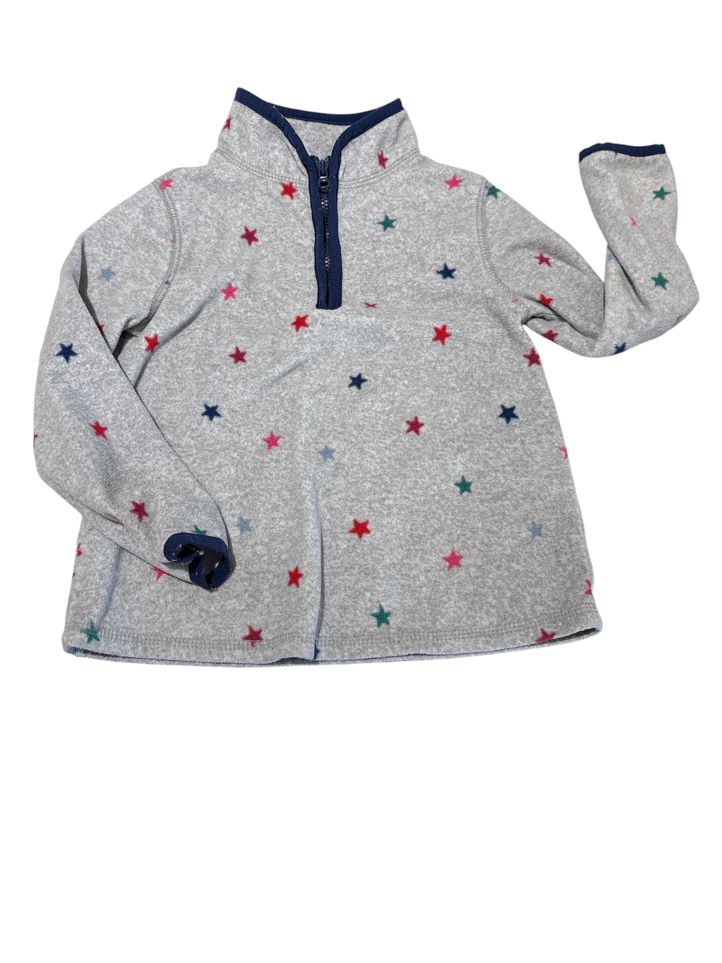 Star fleece quarter zip size 3