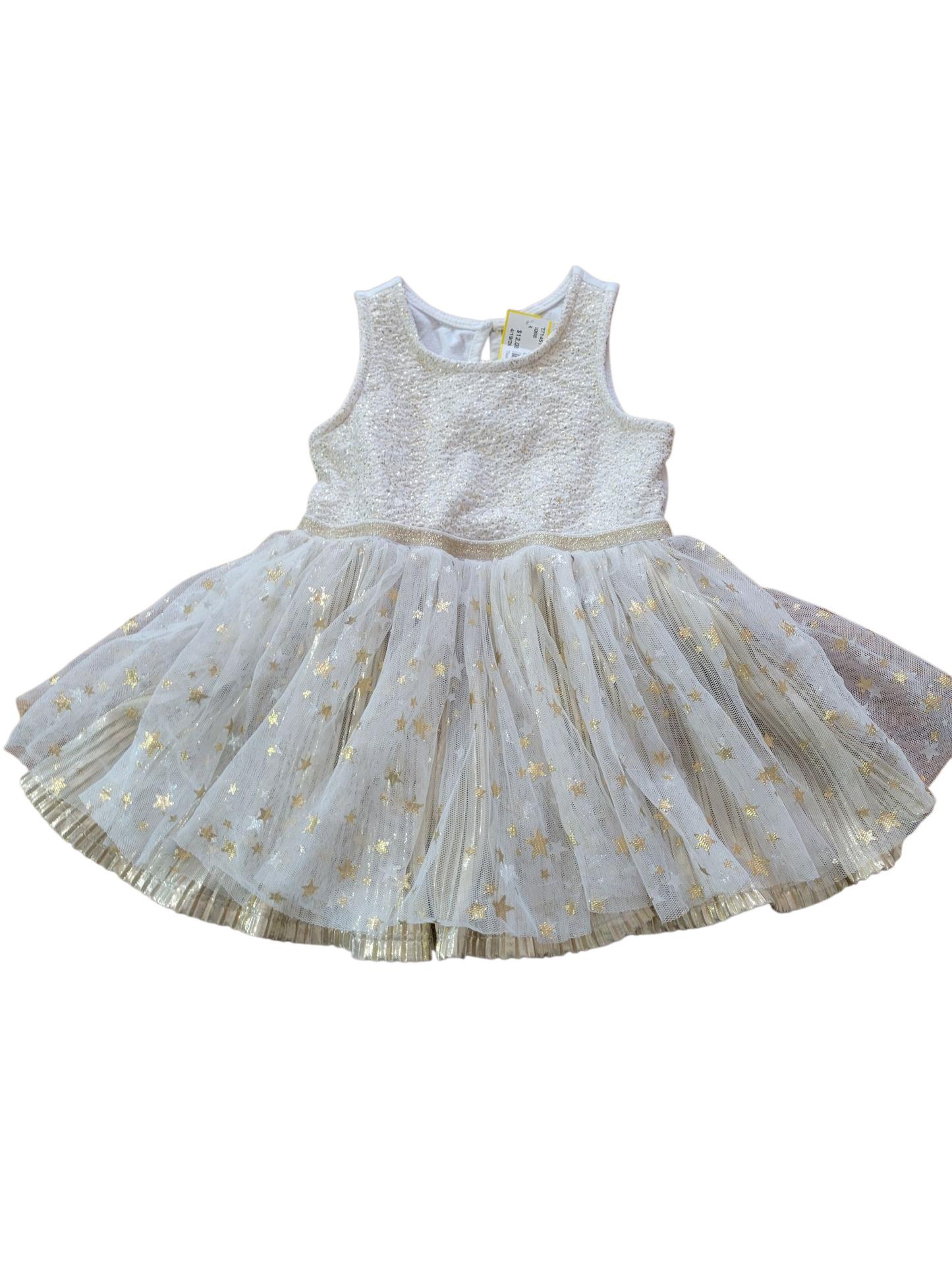 Cream & gold size 12-18m