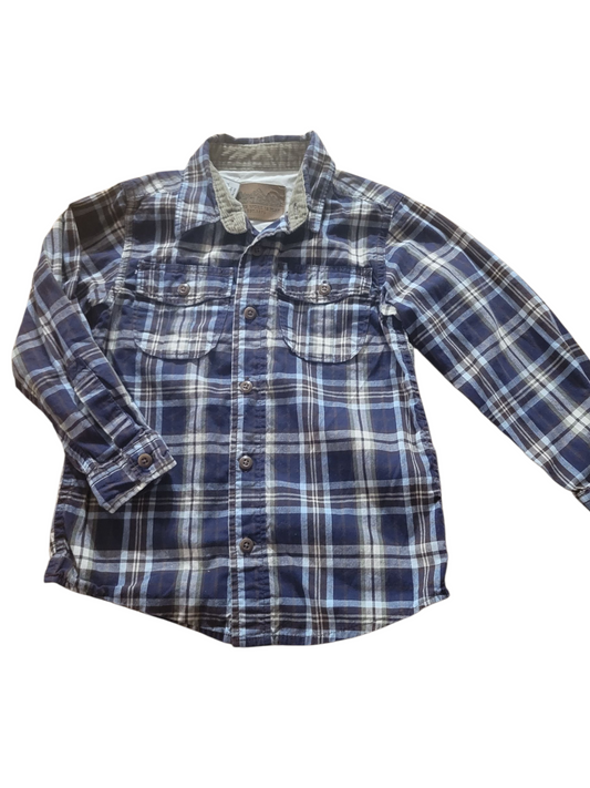 Brown & blue size 3