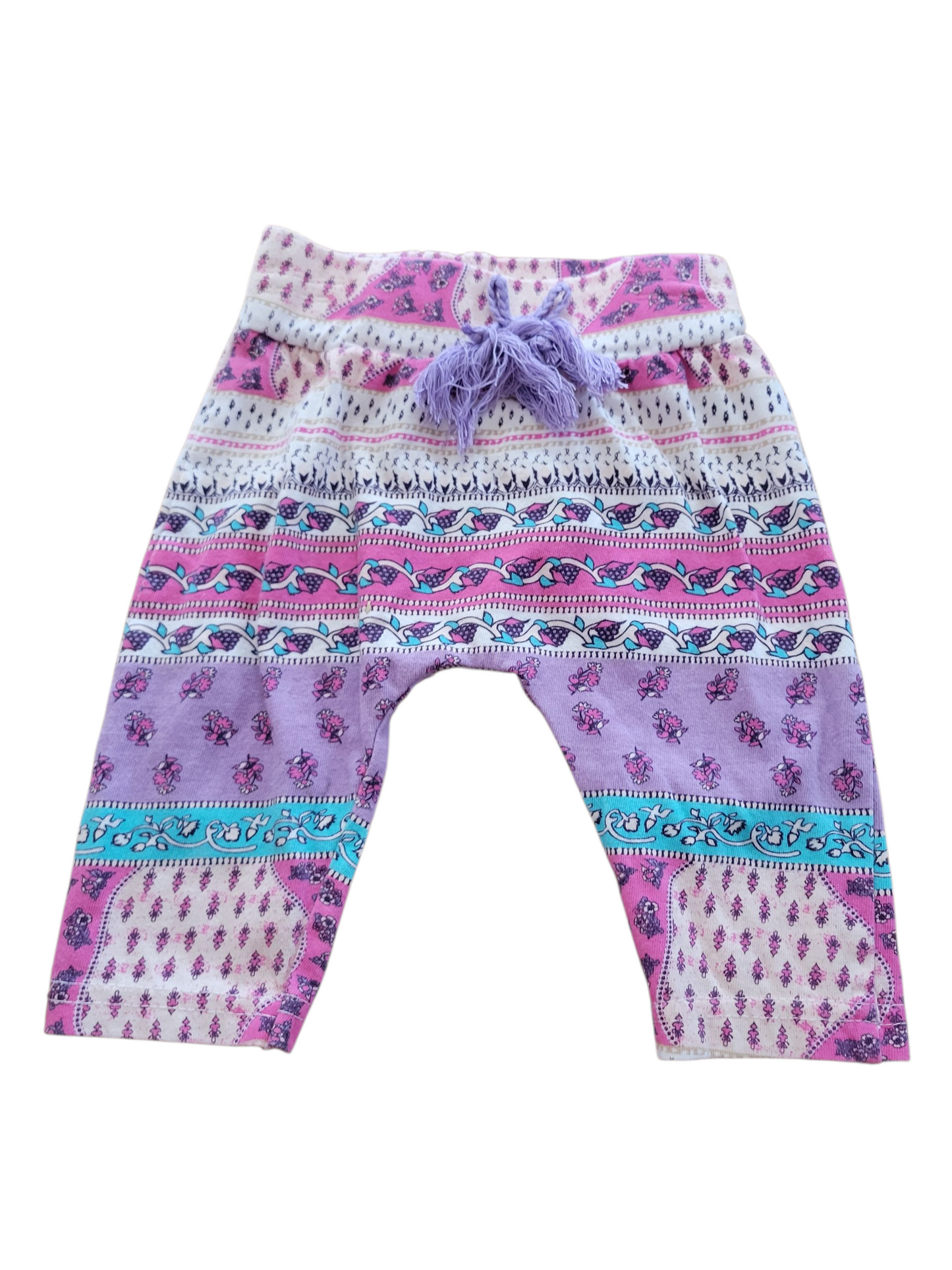 Pink & purple size 3/6m