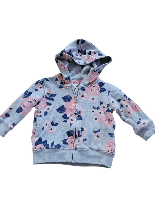 Floral zip sz 6m