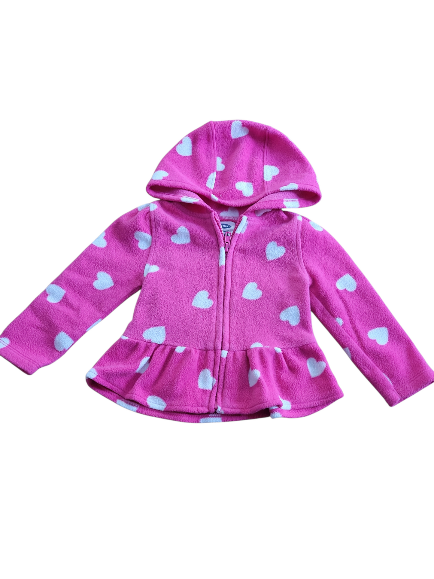 Fleece hearts 💕 sz 18-24m
