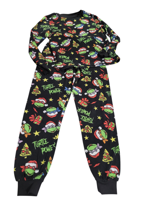 Turtle power Santa style sz 10-12