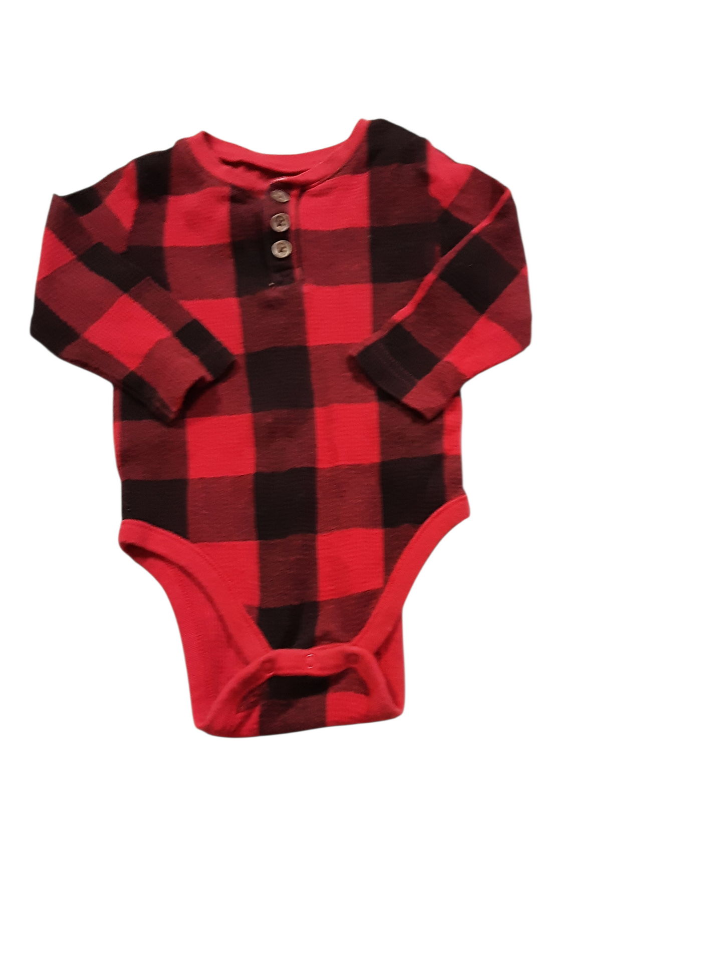 Limber jack plaid sz 6-12m