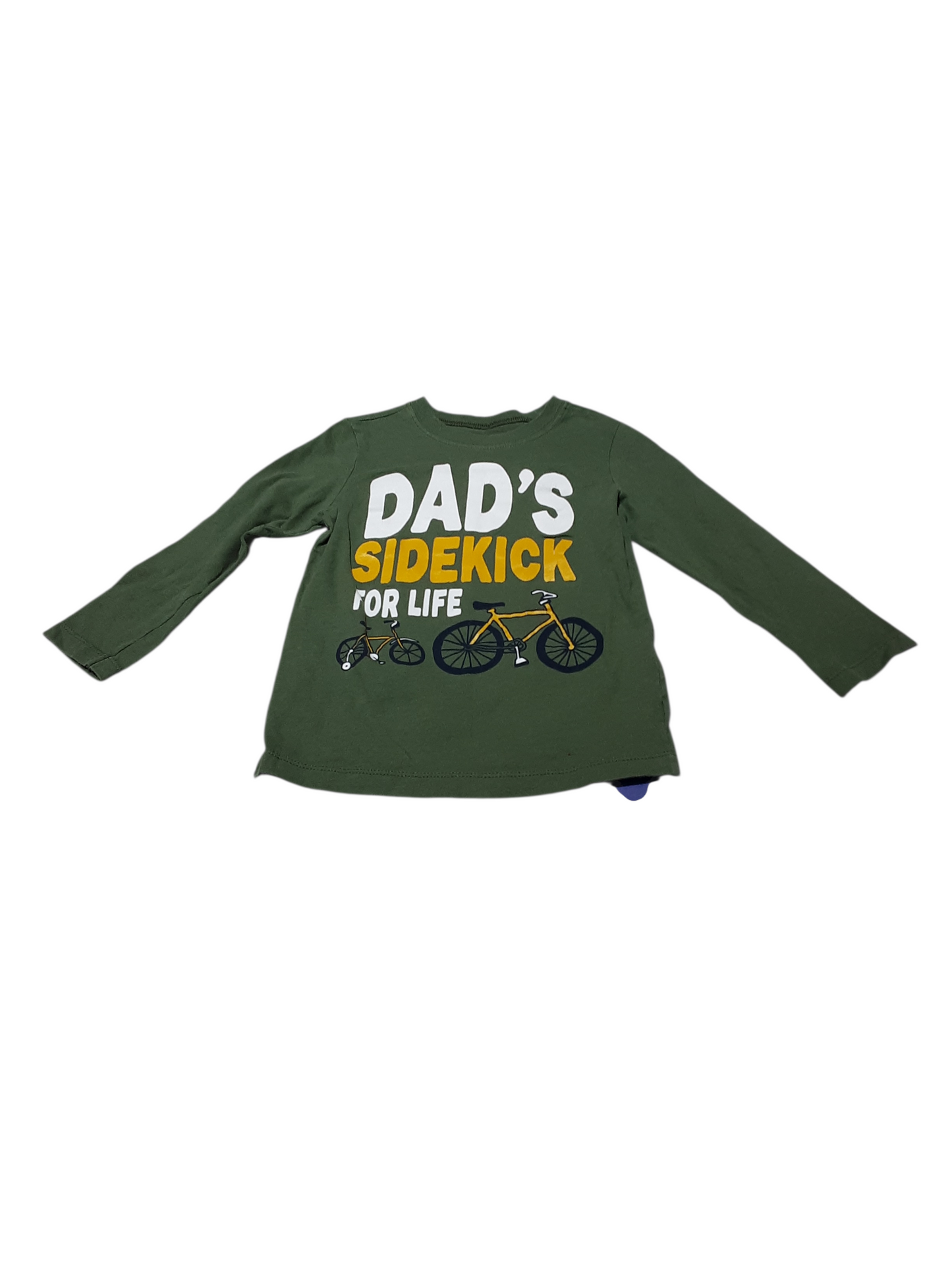 Dad's sidekick for life shirt 2T