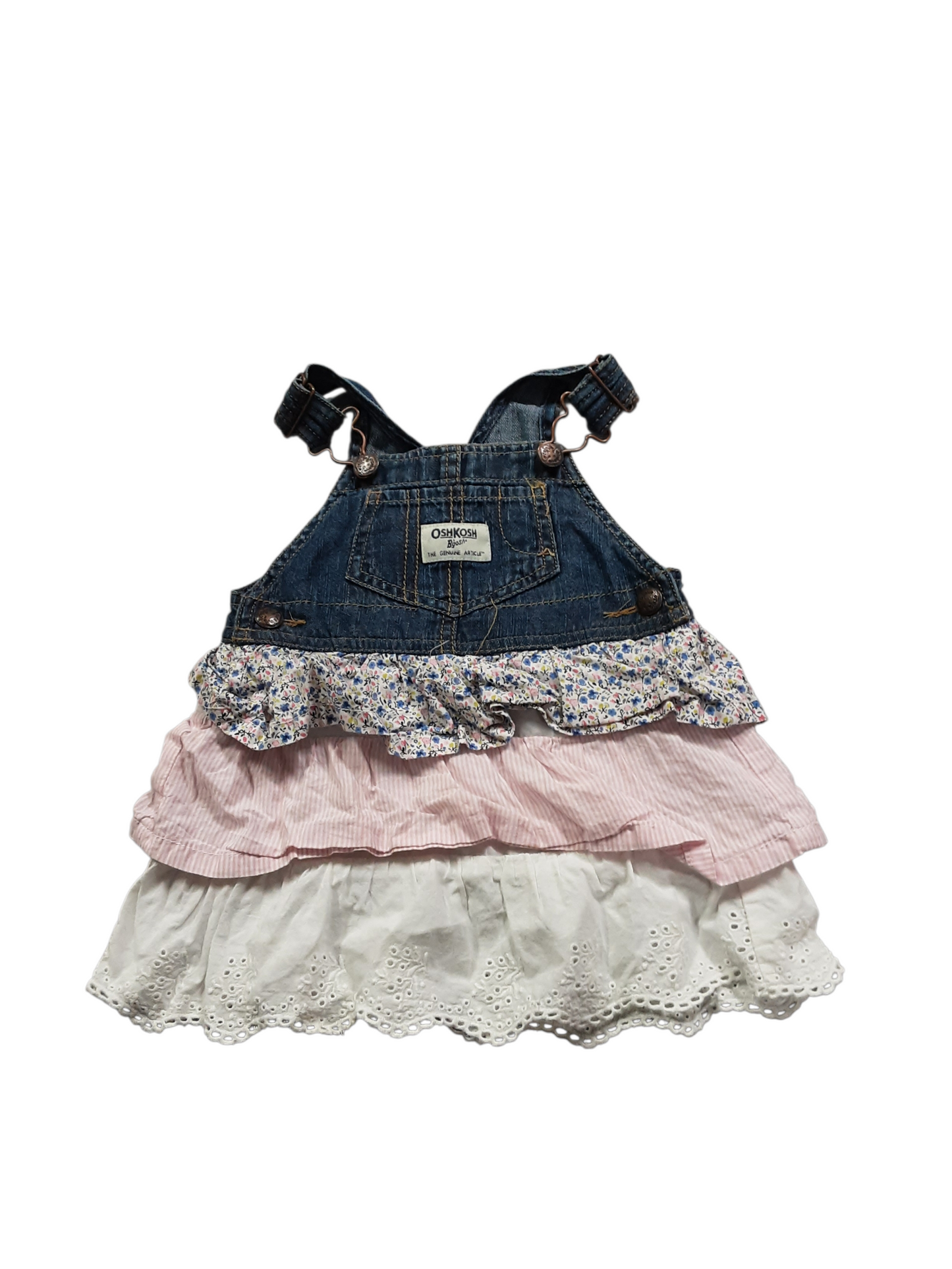 Denim flower size nine months