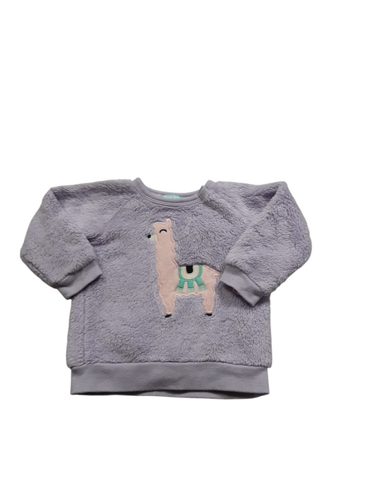 Purple fleece size 12m