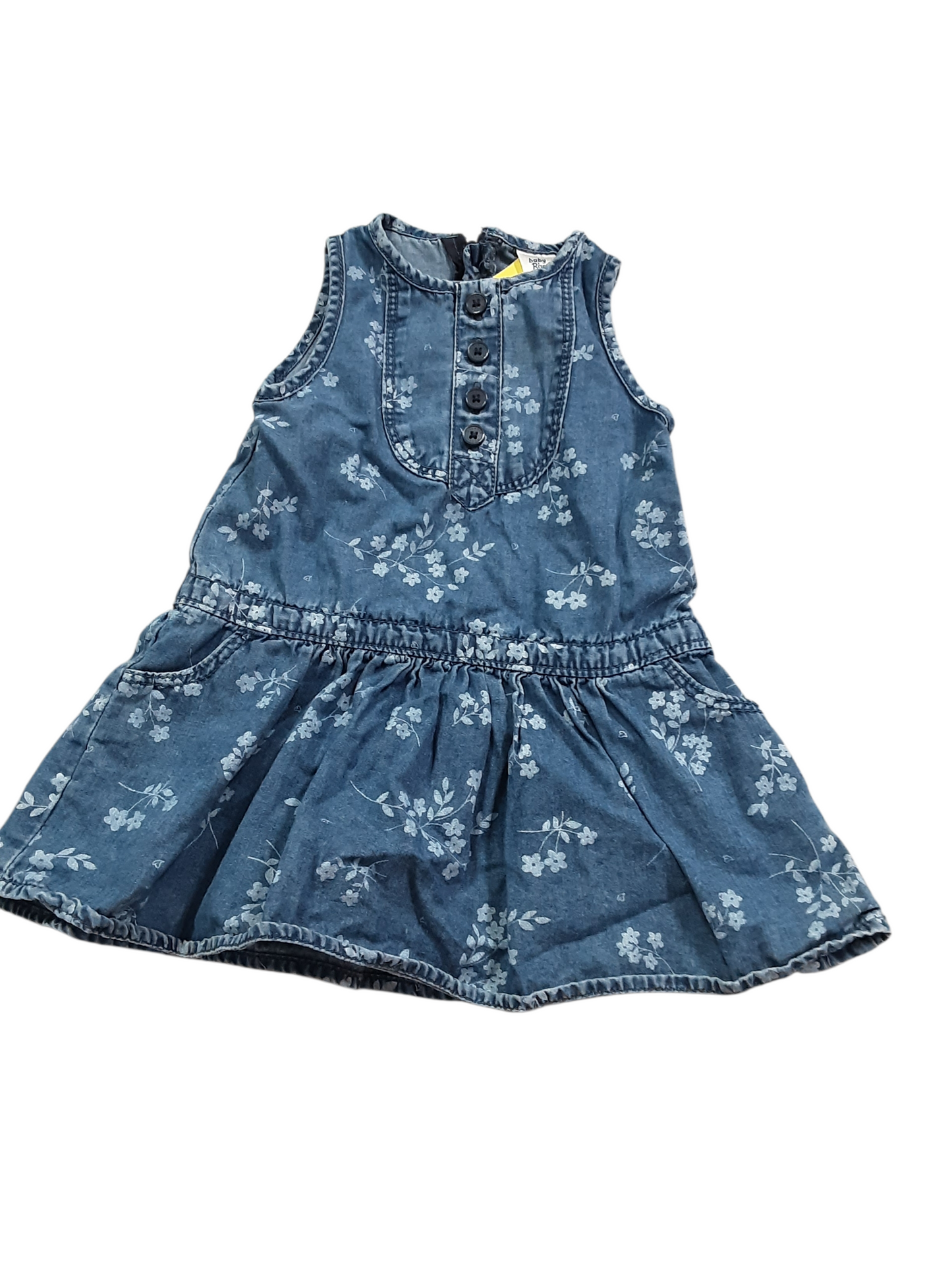 Denim floral size 9m