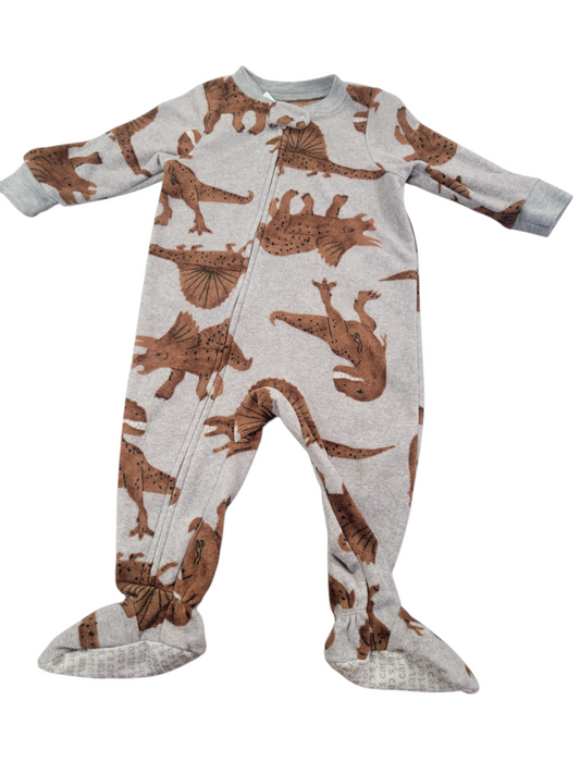 Fleece dino sz 9m