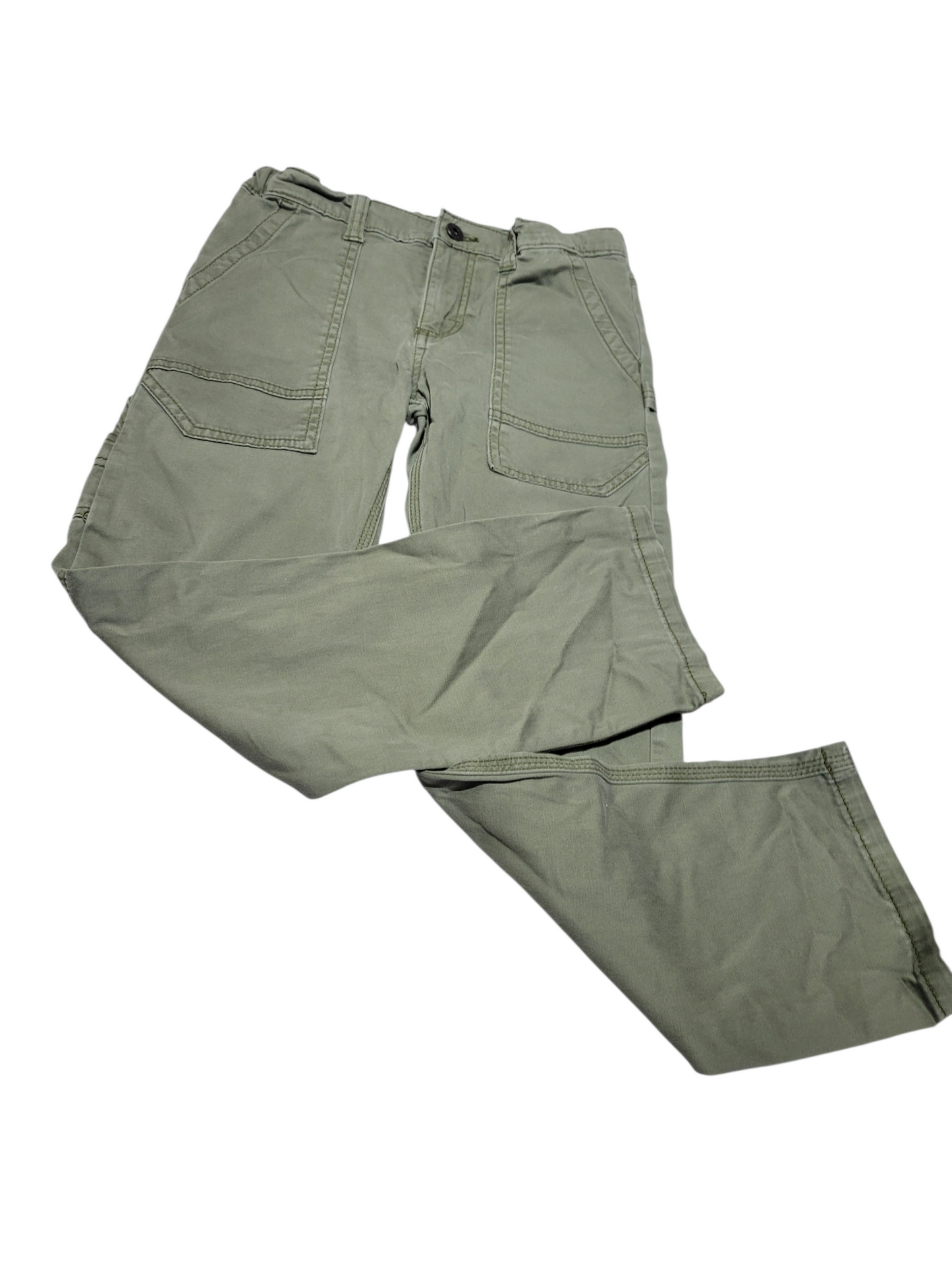 Green cargo pants size 10